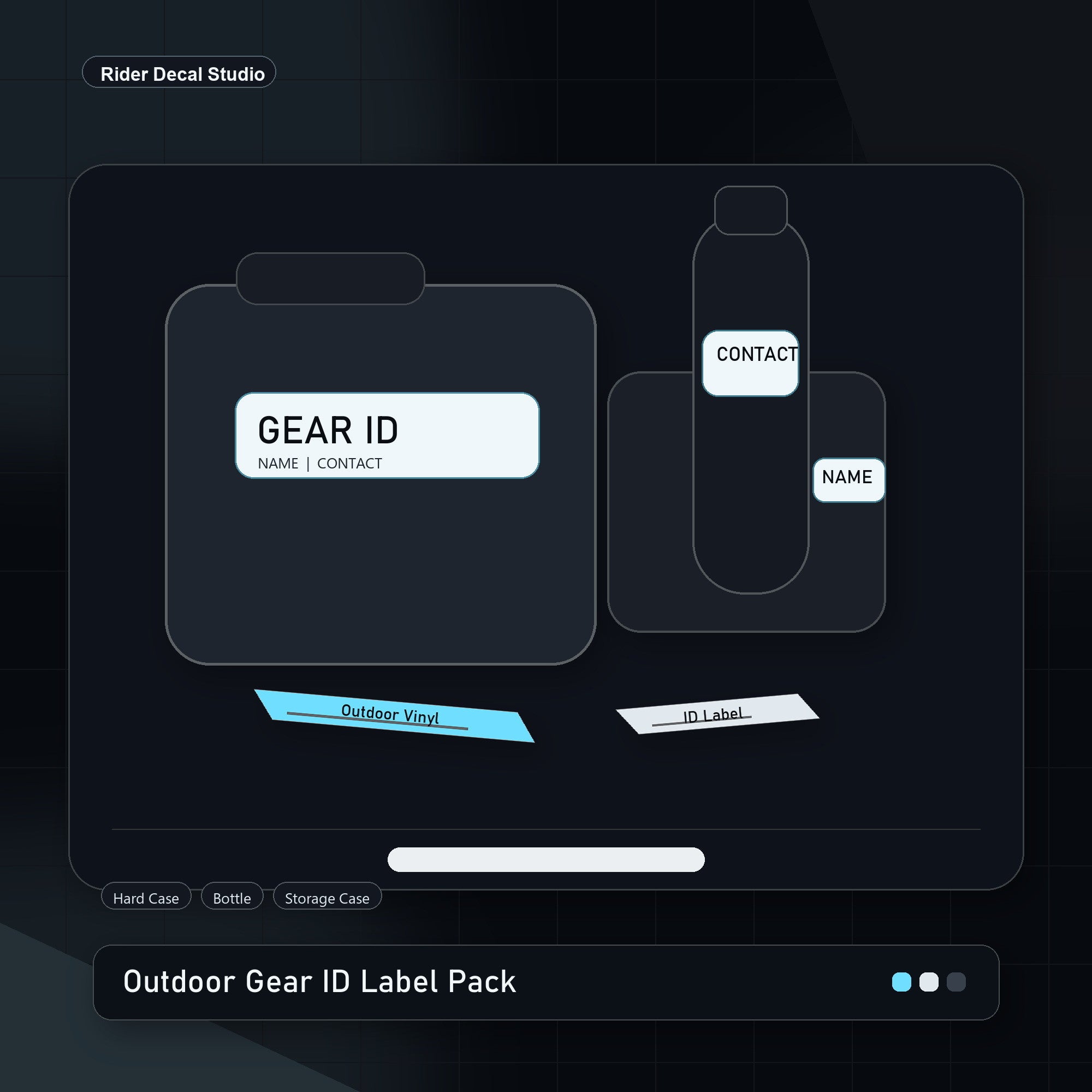 Outdoor Gear ID Label Pack